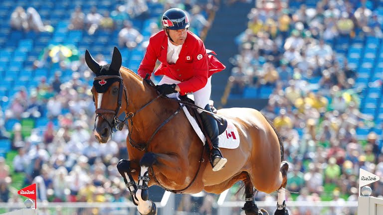 Eric Lamaze aux J.O. Rio 2016